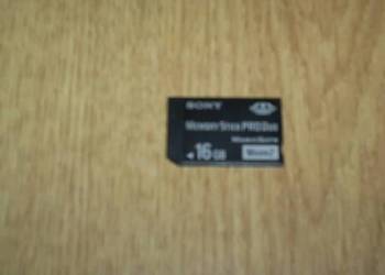 Karta Stick Pro Duo16gb do Sony HDR-TG3E na sprzedaż  Olkusz