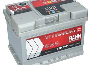 Akumulator FIAMM TITANIUM PRO 12V 60Ah 600A Prawy Plus na sprzedaż  Mielec