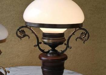 Używany, Lampka lampa naftowa stylowa nocna stołowa na sprzedaż  Garwolin