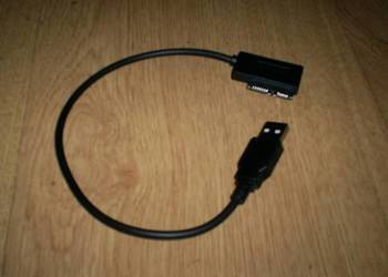 Używany, adapter napędu dvd slim mini sata usb z laptopa na sprzedaż  Olkusz