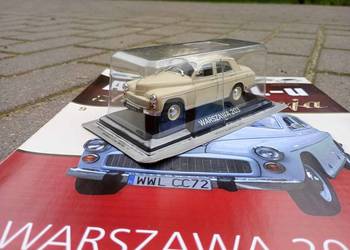 WARSZAWA 203 model deagostini złota 1:43 kultowe auta PRL model FSO na sprzedaż  Warszawa