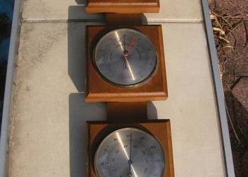 termometr barometr drewno na sprzedaż  Gorzów Wielkopolski