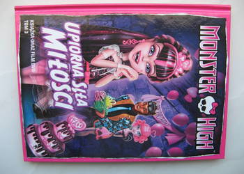 Monster High - Upiorna Siła Miłości, książka z filmem DVD na sprzedaż  Poznań