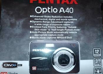 PENTAX Optio A4 aparat kompaktowy 12 Mpix zoom optyczny na sprzedaż  Częstochowa