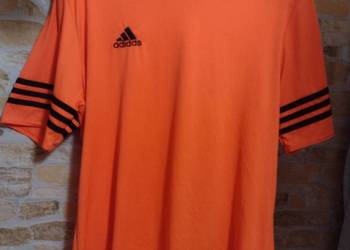 (40/L) Adidas/Neonowa bluzka, T-shirt, koszulka, podkoszulka, używany na sprzedaż  Kraków