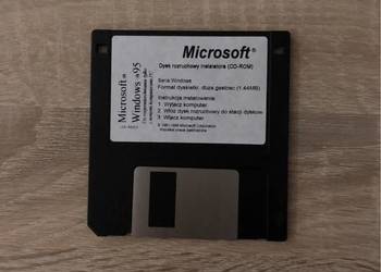 Dyskietka rozruchowa Windows 95 na sprzedaż  Chorzów