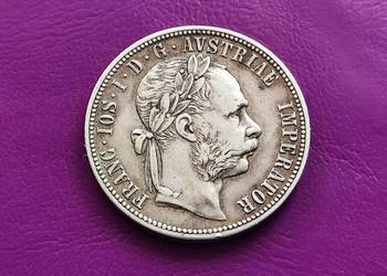 Moneta 1 FLOREN 1878 / AUSTRIA - Srebro - Poszukiwana !, używany na sprzedaż  Pruszków