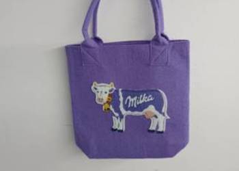 Torebka filcowa Milka na sprzedaż  Szczecin