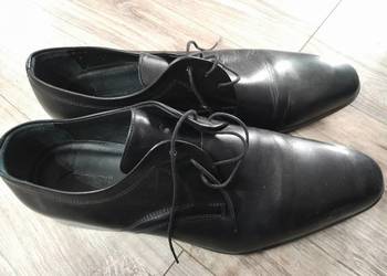 Buty, półbuty Kazar męskie skóra czarne roz. 41 na sprzedaż  Wieliczka