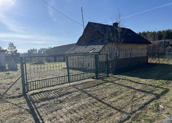 Dom drewniany na działce 800 m2 w Chotczy. na sprzedaż  Chotcza Dolna