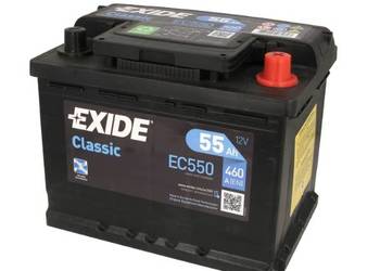 NOWY Akumulator EXIDE CLASSIC EC550 55AH 460A na sprzedaż  Wrocław