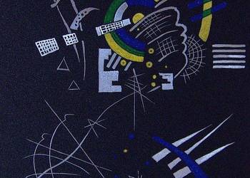 Kandinsky Reprodukcja obrazu na blasze ... Grawerka na sprzedaż  Sandomierz