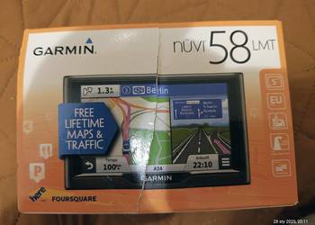 Nawigacja samochodowa Garmin nuvi 58 dożywotnie aktualizacje map i Trafic, używany na sprzedaż  Toruń