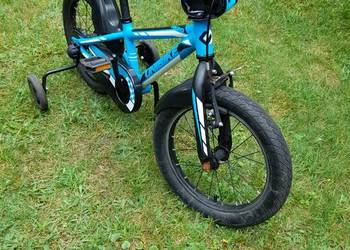 Rowerek dziecięcy 3-5 lat.Rower UNIBIKE VIKING 16 niebieski, używany na sprzedaż  Poraj