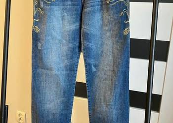 Nowe damskie jeansy spodnie Diesel Jeans hafty biodrówki M na sprzedaż  Rzeszów