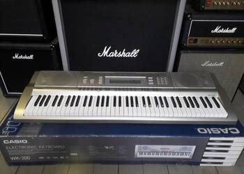 Keyboard Casio WK-200, 6 oktaw, klawiatura dynamicznazna na sprzedaż  Kłodzko
