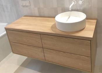 Szafka pod umywalkę - BLUM + TIP-ON - meble łazienkowe na sprzedaż  Tarnów