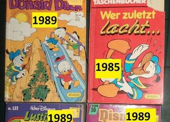comics Kaczor Donald Duck Lustiges Taschenbuch 1985 German na sprzedaż  Rzeszów