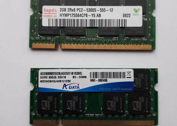 Używany, Pamięć RAM 4GB (2x2GB) DDR2 SO-DIMM na sprzedaż  Krapkowice