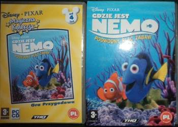 Używany, 3x gra Gdzie jest Nemo Disney gra Magiczna kolekcja Hugo na sprzedaż  Rzeszów
