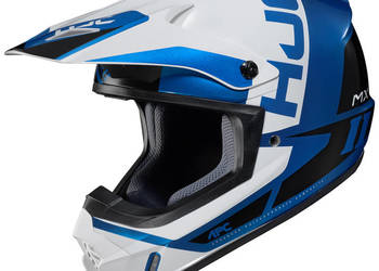 Offroadowy kask cross atv HJC CS-MX II CSMX2 Creed Niebieski, używany na sprzedaż  Trzciel