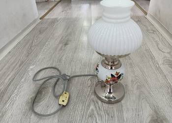 Lampka nocna PRL   220V  25W POLAM  biurkowa stojąca na sprzedaż  Wałbrzych