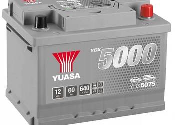 Akumulator Yuasa Silver 12V 60Ah 640A Prawy Plus na sprzedaż  Gdynia