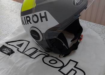 Kask otwarty Airoh Helios ''M'' Szary na sprzedaż  Wołomin