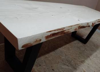 stolik kawowy 150cm drewna stół ława drewniana loft D01 na sprzedaż  Roczyny