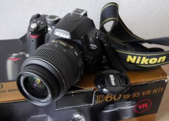 Używany, Nikon D60 super stan i torba do wyboru na sprzedaż  Gliwice