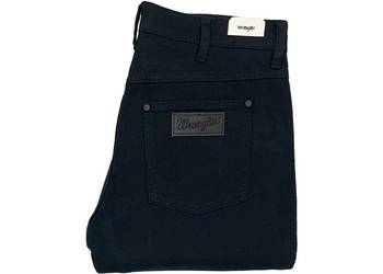 Używany, Spodnie męskie Wrangler Greensboro 803 Dark Navy Regular W33 L30 na sprzedaż  Rzeszów