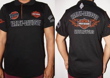 Harley Davidson polówka koszulka męska wyszywana nie naklejki r 3XL Wrocław na sprzedaż  Wrocław