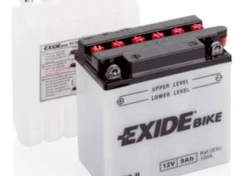 Akumulator motocyklowy EXIDE EB9-B YB9-B 12V 9Ah 100A EN L+ na sprzedaż  Słupsk