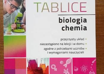 Używany, TABLICE Biologia Chemia GREG na sprzedaż  Toruń