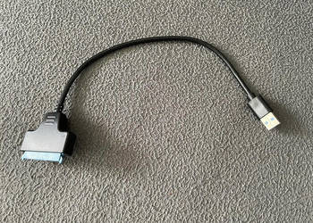 Używany, Adapter USB 3.0 do SATA dysk HDD SSD przejściówka na sprzedaż  Kielce