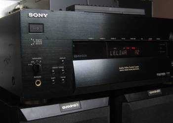 Używany, Anplituner SONY STR-DB725 QS + pilot mocny 5x100W sprawny na sprzedaż  Sandomierz