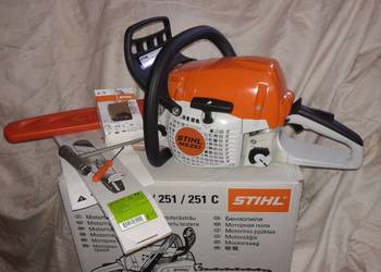 Nowa pilarka STIHL MS 251 moc 3KM pila uniwersalna na sprzedaż  Ostrowiec Świętokrzyski