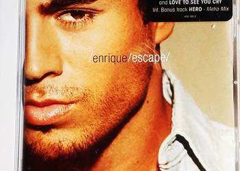 Polecam Wspaniały Album CD ENRIQUE IGLESIAS -Album Escape CD na sprzedaż  Poznań