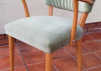 Krzesło z podłokietnikami art deco PRL fotel fotelik na sprzedaż  Sulbiny