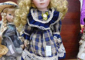 Lalka z porcelany, używany na sprzedaż  Oleśnica