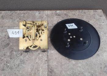 431 Mechanizm zegara ściennego Junghans podwójny gong na sprzedaż  Tczew