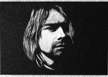 Kurt Cobain - Obraz wykonany ręcznie... na sprzedaż  Sandomierz