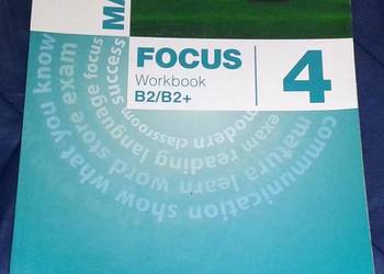 Matura.  Focus 4 Workbook B2/B2+  - Daniel Brayshaw, używany na sprzedaż  Chełm