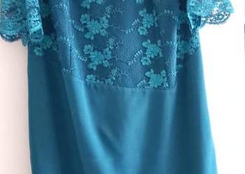 Sliczna sukienka  turkus na sprzedaż  Limanowa