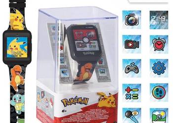 Pokemon Zegarek Smart Watch Kamera Aparat Pikachu, używany na sprzedaż  Mogilany