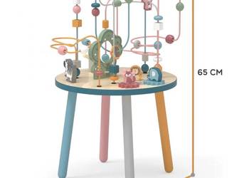 Drewniany Stolik Edukacyjny Manipulacyjny Przeplatanka Viga Toys, używany na sprzedaż  Kraków