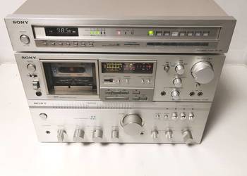 Używany, Unikatowy zestaw Vintage SONY TA-F60+ST-J60+TC-K61. na sprzedaż  Wschowa
