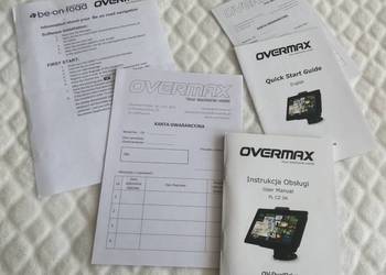 Instrukcja i dokumentacja do Tabletu Overmax DualDrive na sprzedaż  Czeladź