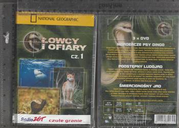 Łowcy i ofiary część.1 National Geographic DVD na sprzedaż  Pruszków