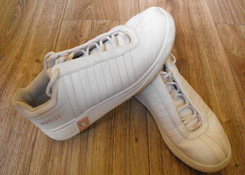 Używany, Buty K-SWISS 38/39 24cm Skóra* półbuty skórzane BDB nike/adidas/lacoste/4f na sprzedaż  Białystok